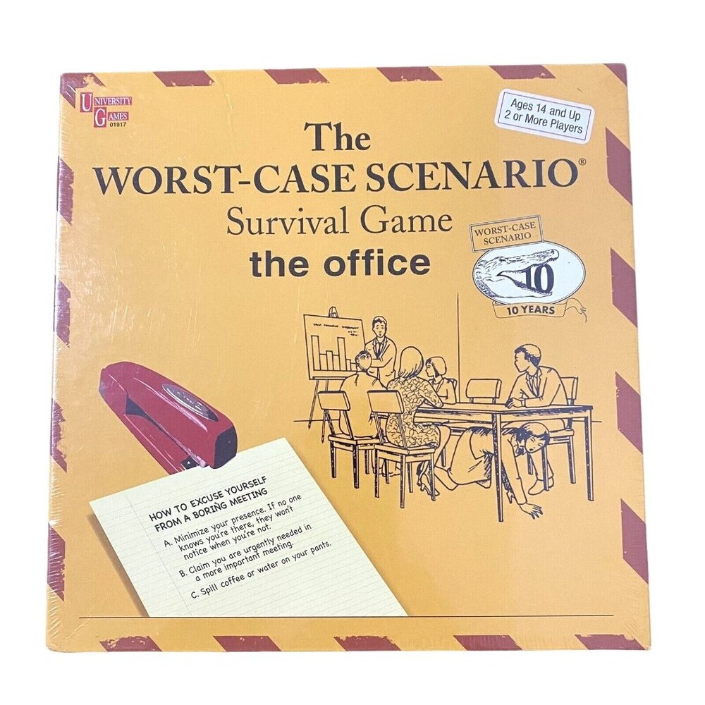 The Worst Case Scenario Survival Game The Office Teens Adults